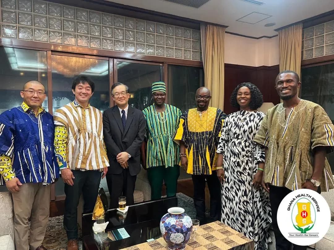 Japanese Ambassador Hosts Dinner in Honour of GHS Director-General to Strengthen Health Cooperation