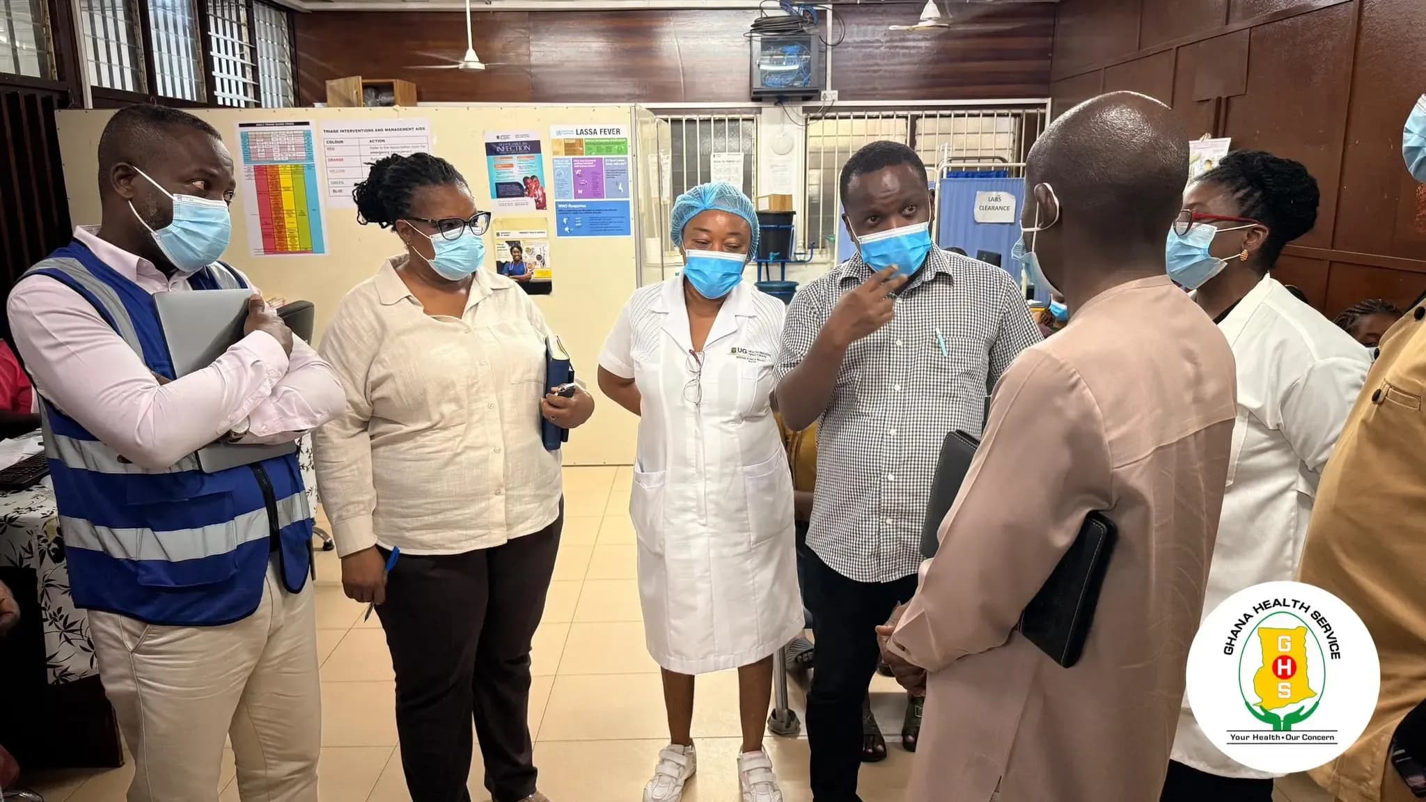 Public Health Team Investigates COVID-19 Surge in Ayawaso West Wuogon
