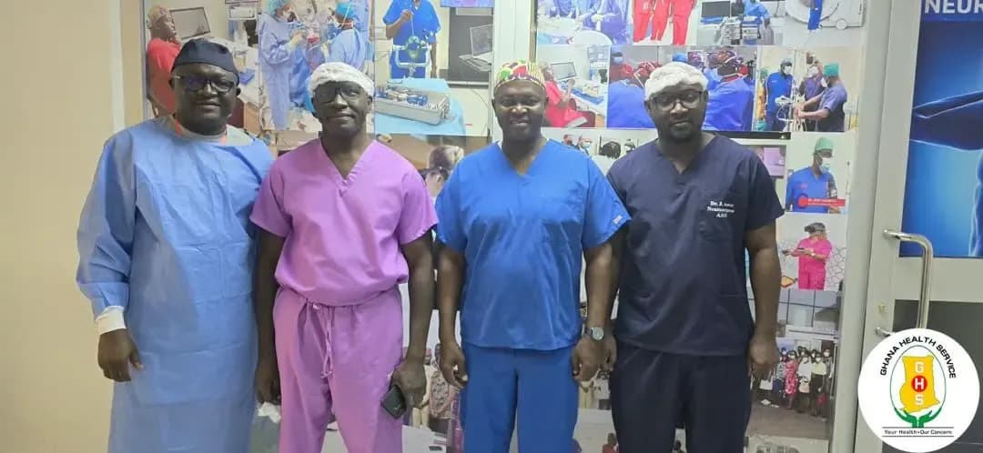 Malian Neurosurgeon Prof. Oumar Diallo Supports Neurosurgical Services at Ridge Hospital